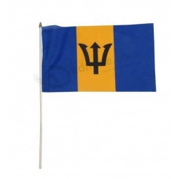 polyester Barbados hand waving Flag