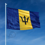 3x5 feet promotional Barbados national flags manufacturer