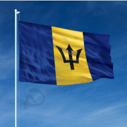 3x5 feet promotional Barbados national flags manufacturer
