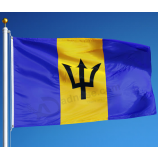 Barbados National Flag Banner- Vivid Color Barbados Flag Polyester