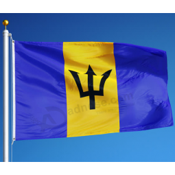 Barbados National Flag Banner- Vivid Color Barbados Flag Polyester