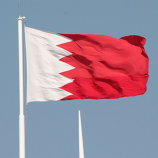 Impresión de fábrica 3 * 5 pies tamaño estándar bandera de país de Bahrein