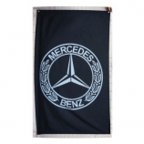 High Quality Knitted Polyester Benz Banner Benz Logo Banner