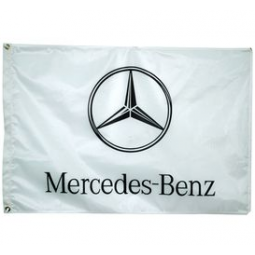 Hot sale 3x5 benz flag customized printing polyester benz banner