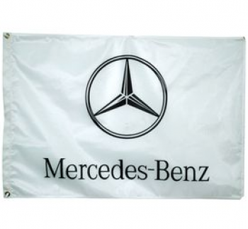 Vendita calda bandiera benz 3x5 personalizzata stampa poliestere benz banner