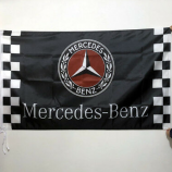 High Quality Benz advertising flag banners with grommet