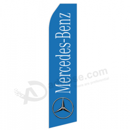promotional custom printed Benz swooper flags