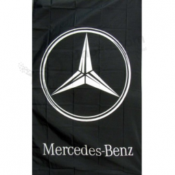 custom printing benz pole banner for advertising