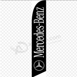 Promotional Benz Advertising Flag Printed Benz Feather Banner
