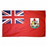 high quality 3*5ft bermuda country national flag banner with Two grommets