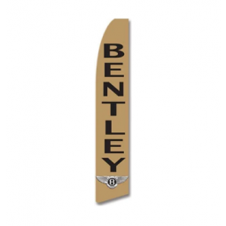 оптовый пользовательский высококачественный коричневый рекламный флаг Bentley (только флаг)