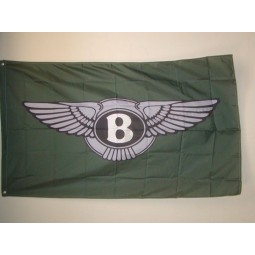 vlag van bentley racing / garage banner, nieuw, fabriek tweede, GEEN retouren