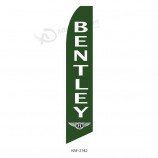 Großhandel benutzerdefinierte hochwertige Bentley-Händler Feder Flagge (grün)