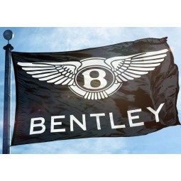 bentley flag banner 3x5 ft motor racing wall garage negro