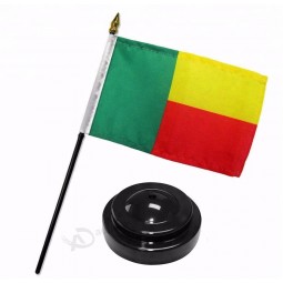 Super quality office meeting Benin table flag
