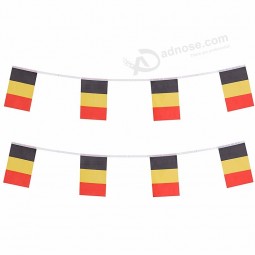 copa del mundo fútbol bélgica equipo fútbol bunting bandera