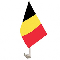 Promotion Belgium car window country flags with clip