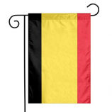Decorative Belgium Garden Flag Polyester Belgium Yard Flags