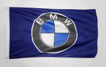 BMW Car Flag 3x5 ft Indoor Outdoor for BMW Racing Car Large Garage Decor Banner