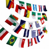 bandeiras de alta qualidade personalizadas da estamenha da flâmula da corda
