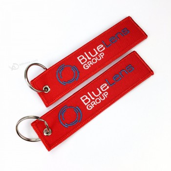 porta-chaves bordado chaveiro bordado logotipo personalizado