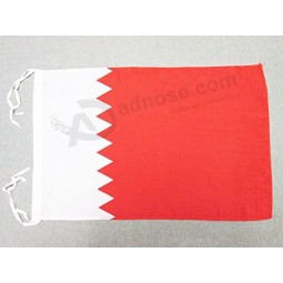 Wholesale custom high quality Bahrain Flag 18'' x 12'' Cords - Bahrain Small Flags 30 x 45cm - Banner 18x12 in