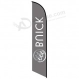 Promotion Buick swooper banner flag with custom printing