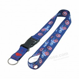 high quality fashion polyester lanyards