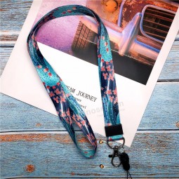 Mobile Phone Strap New Small Fresh Leaves Lanyard Neck Strap For Keys ID Card For Huawei USB Badge Holder DIY Hang Rope Lariat