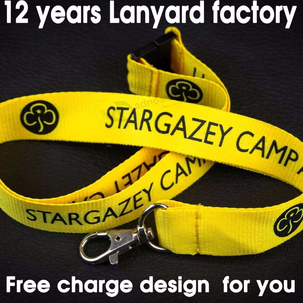 Customized advertising Promotional polyester Lanyard