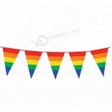 triangle rainbow Gay pride multi-coloured bunting celebration decoration