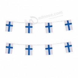Finland Bunting Banner String Flag For Bar