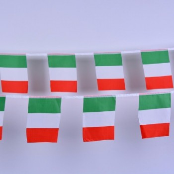 Gewohnheit Italien-Schnurflaggenflaggenflagge
