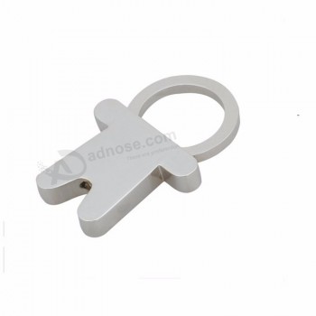 Wholesale Cool Blank Figure Shaped Keychains Tag