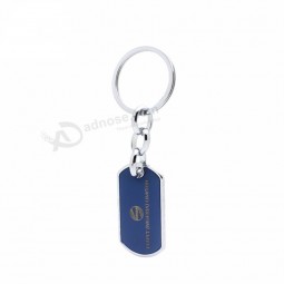 Wholesale Business Gifts Coloring Filled Stainless Steel Motorbike and Car Customized Keyring with Logo Metal Key chain Tag