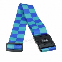 fashion multi-color lock strap for luggage