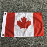 Knitted polyester Canada Flag Canada boat banner