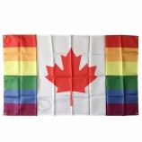 Large  Digital Printing Canada Gay Rainbow Flag