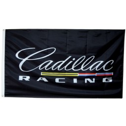 凯迪拉克赛车旗帜横幅3x5ft具有高质量