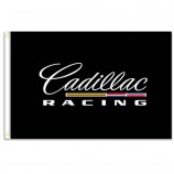 Cadillac Racing Flags Banner 3X5FT 100% Polyester,Canvas Head with Metal Grommet