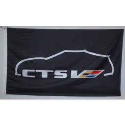 Venta al por mayor de alta calidad personalizada cadillac CTS V bandera 3x5 coupe banner