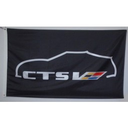 Wholesale custom high quality Cadillac CTS V Flag 3x5 Coupe Banner