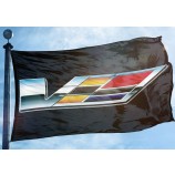 Cadillac V-Series Flag Banner 3x5 ft Car Garage General Motors Performance Black