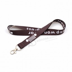 Custom neck strap key chain lanyard with thumb trigger hook with high quality