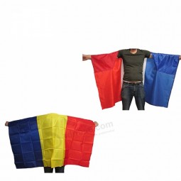Chad Red Yellow Blue Flag Soccer Fans Cape For Men Women Youth And Others