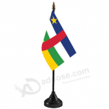 Decorative office mini Central African table flag