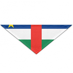 Decorative Triangle Central African Republic bunting flag banners