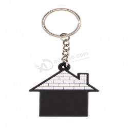 Guangdong key chain manufacturers shaped rubber soft pvc keychain wholesale