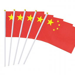 Polyester Fabric China Waving Flag Wholesale