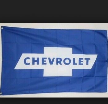 Factory custom 3x5ft polyester Chevrolet banner flag